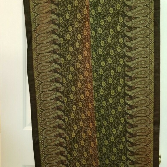 🔻REDUCED❣ ✅#82 NW/O T Brown paisley wrap Alexander McQueen - Picture 8 of 11